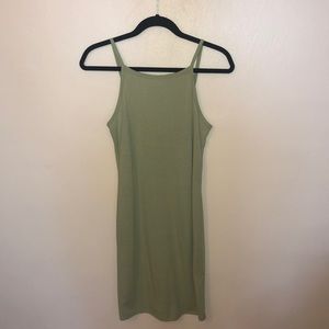 Summer green dress